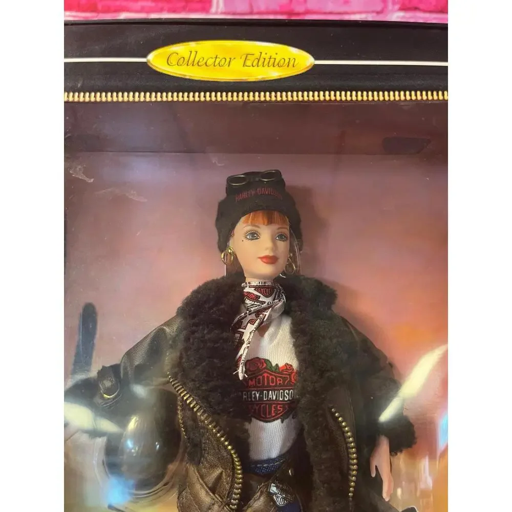 Harley Davidson Redhead Barbie Doll 1998 Mattel #20441‎